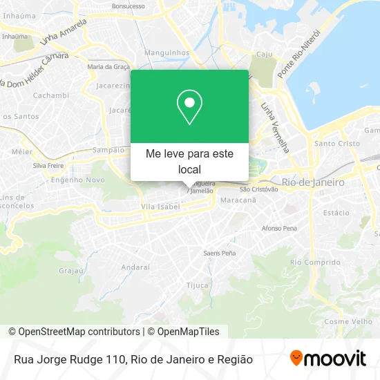 Rua Jorge Rudge 110 mapa