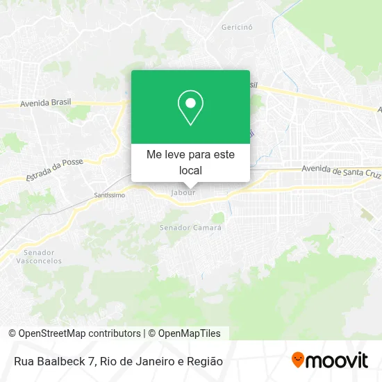 Rua Baalbeck 7 mapa