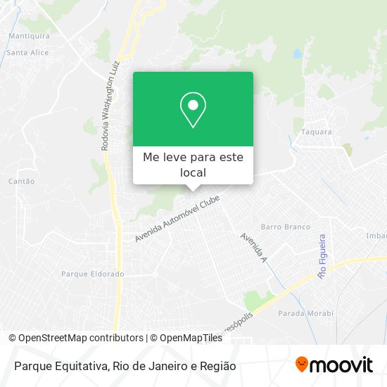 Parque Equitativa mapa