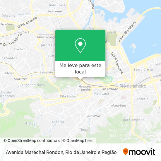 Avenida Marechal Rondon mapa