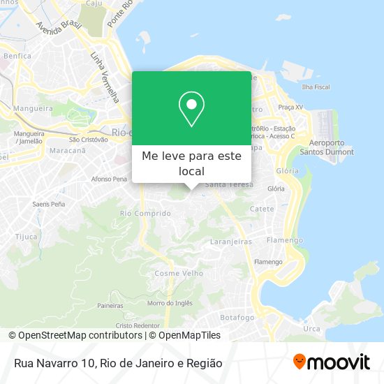 Rua Navarro 10 mapa