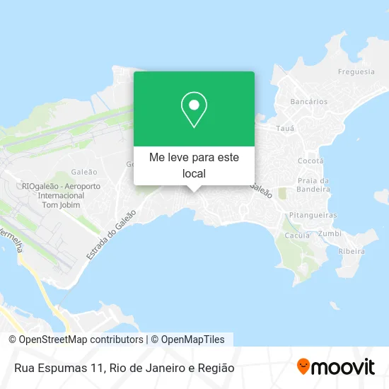Rua Espumas 11 mapa