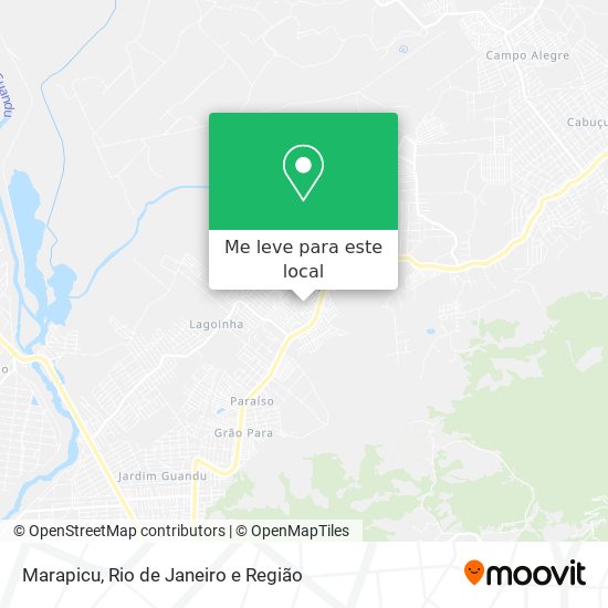 Marapicu mapa