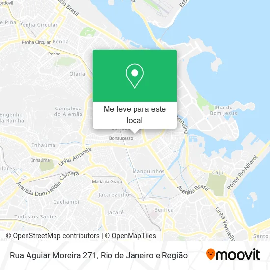 Rua Aguiar Moreira 271 mapa