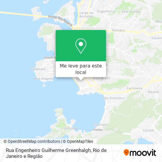 Rua Engenheiro Guilherme Greenhalgh mapa