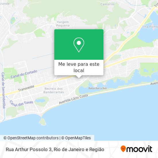 Rua Arthur Possolo 3 mapa