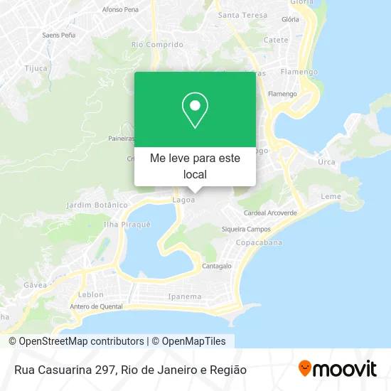 Rua Casuarina 297 mapa