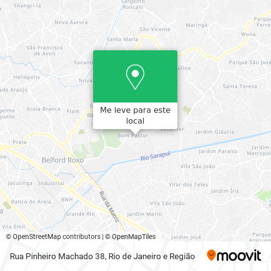 Rua Pinheiro Machado 38 mapa