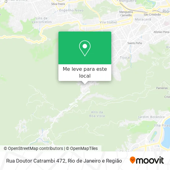 Rua Doutor Catrambi 472 mapa