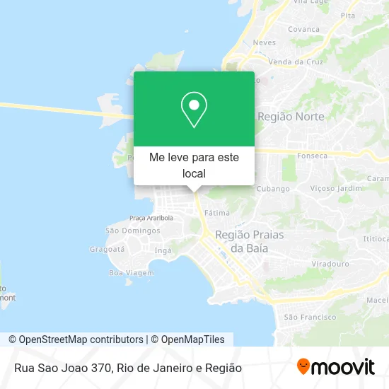 Rua Sao Joao 370 mapa