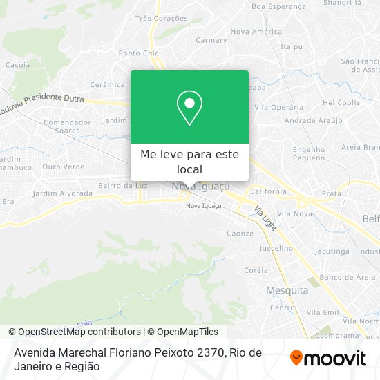 Avenida Marechal Floriano Peixoto 2370 mapa