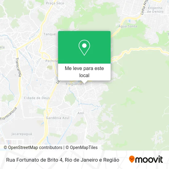 Rua Fortunato de Brito 4 mapa