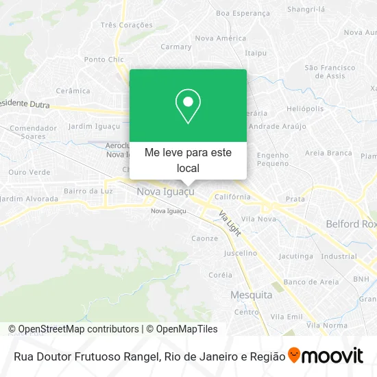 Rua Doutor Frutuoso Rangel mapa