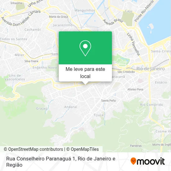 Rua Conselheiro Paranaguá 1 mapa