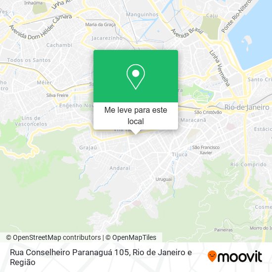 Rua Conselheiro Paranaguá 105 mapa