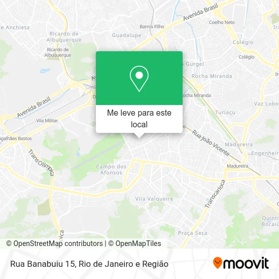 Rua Banabuiu 15 mapa
