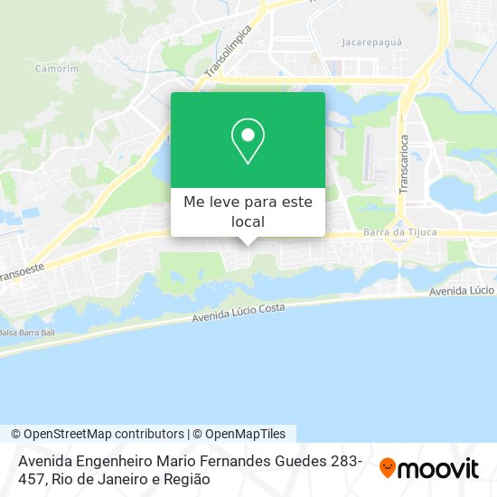 Avenida Engenheiro Mario Fernandes Guedes 283-457 mapa