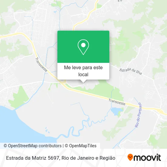 Estrada da Matriz 5697 mapa