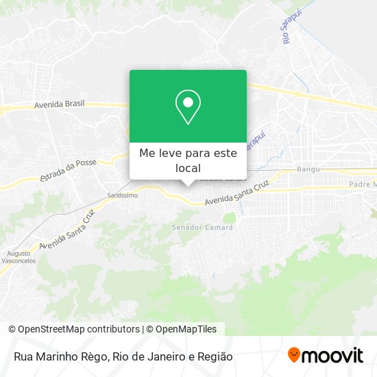 Rua Marinho Règo mapa
