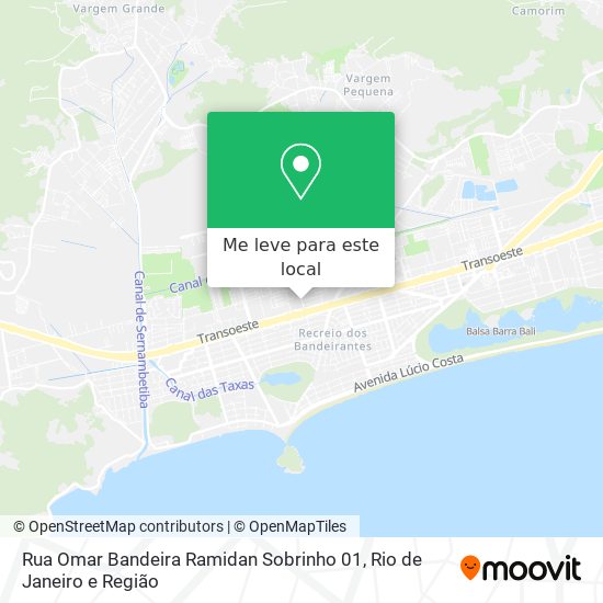 Rua Omar Bandeira Ramidan Sobrinho 01 mapa