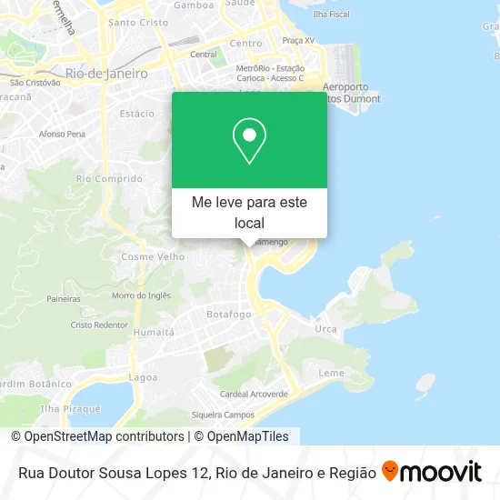 Rua Doutor Sousa Lopes 12 mapa