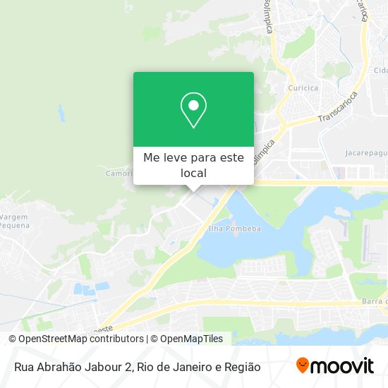 Rua Abrahão Jabour 2 mapa