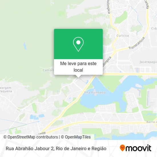Rua Abrahão Jabour 2 mapa