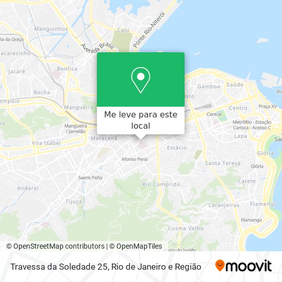 Travessa da Soledade 25 mapa