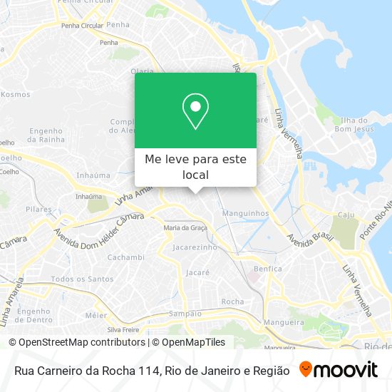 Rua Carneiro da Rocha 114 mapa