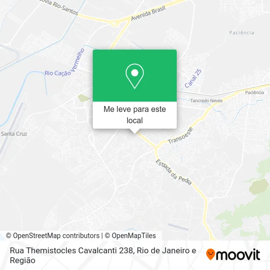 Rua Themistocles Cavalcanti 238 mapa