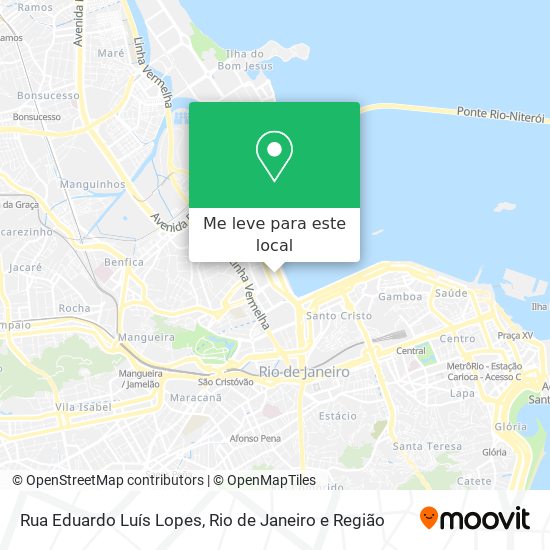 Rua Eduardo Luís Lopes mapa