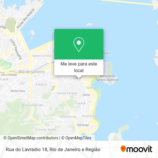 Rua do Lavradio 18 mapa