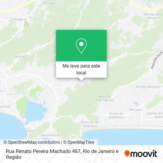 Rua Renato Pereira Machado 467 mapa