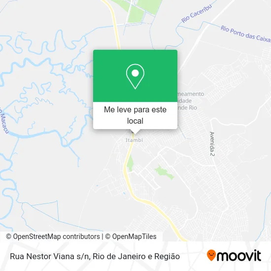 Rua Nestor Viana s/n mapa