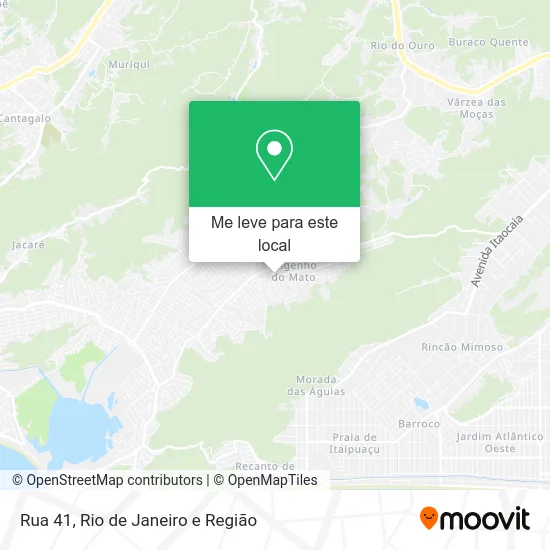 Rua 41 mapa