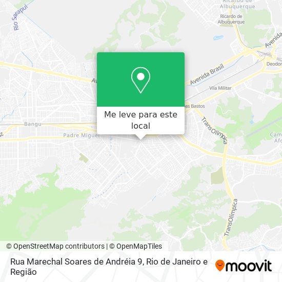 Rua Marechal Soares de Andréia 9 mapa