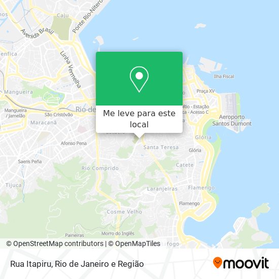 Rua Itapiru mapa