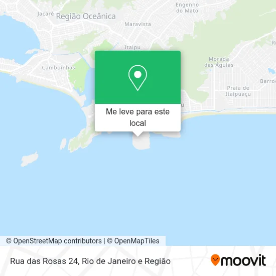 Rua das Rosas 24 mapa