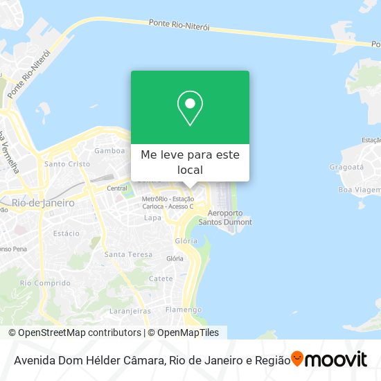 Avenida Dom Hélder Câmara mapa