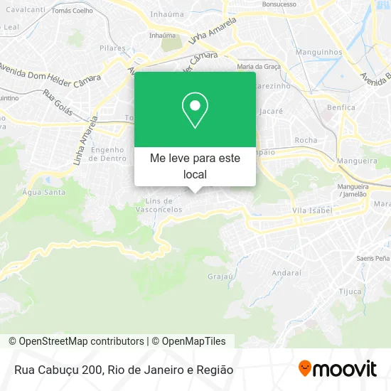 Rua Cabuçu 200 mapa
