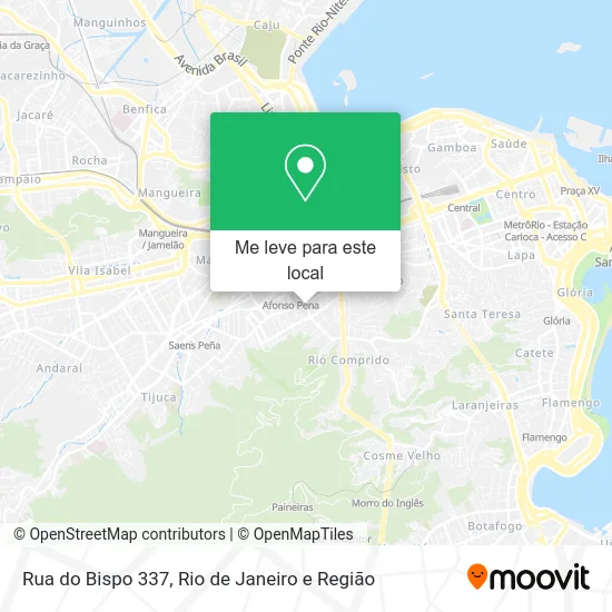 Rua do Bispo 337 mapa