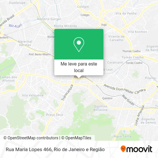 Rua Maria Lopes 466 mapa