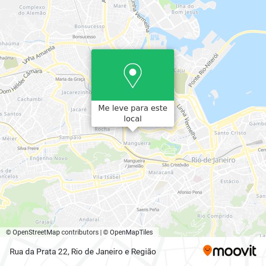 Rua da Prata 22 mapa