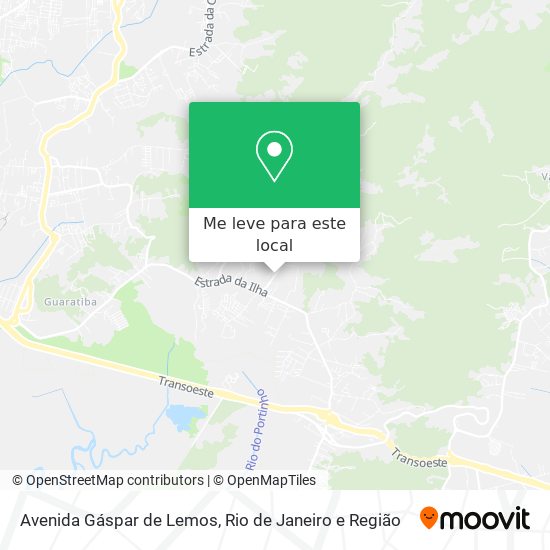 Avenida Gáspar de Lemos mapa