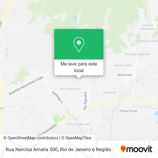 Rua Narcisa Amalia 500 mapa