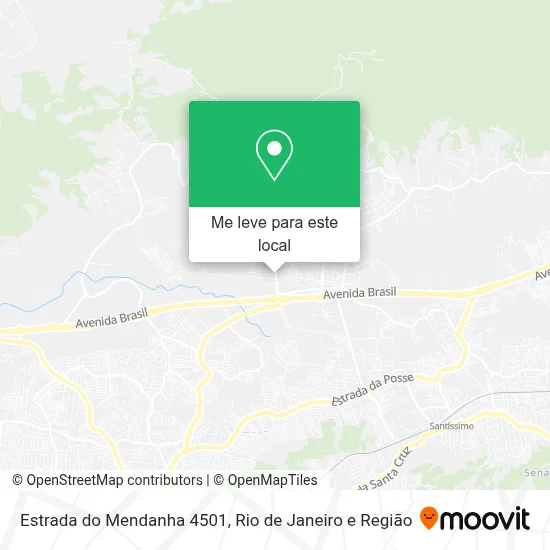 Estrada do Mendanha 4501 mapa