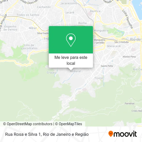 Rua Rosa e Silva 1 mapa