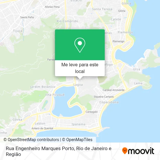 Rua Engenheiro Marques Porto mapa