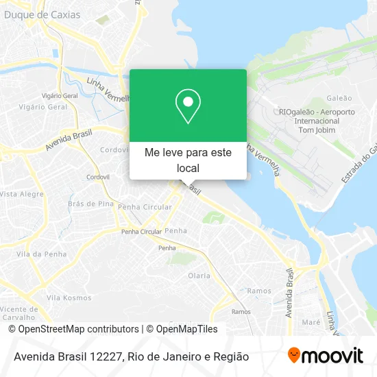 Avenida Brasil 12227 mapa