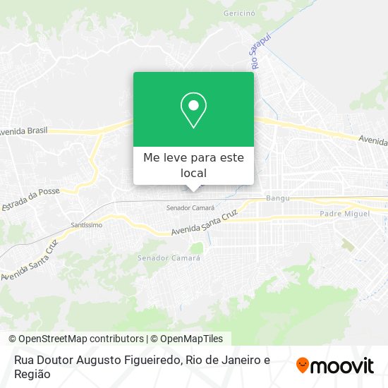 Rua Doutor Augusto Figueiredo mapa